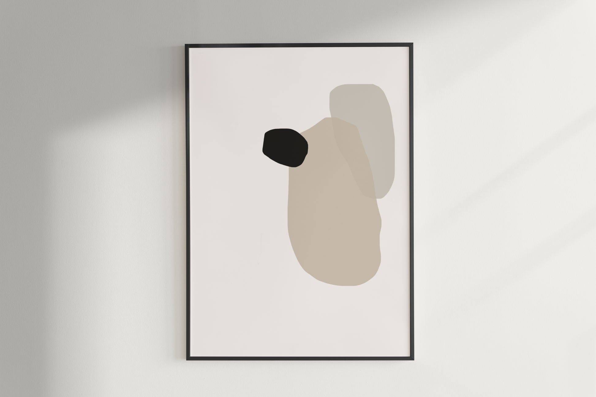 "LOFT" - Wall Art Set of 3 (Black Frame)