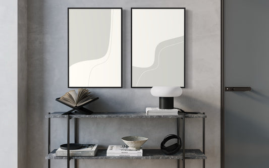 "SPLIT" - Poster Print Set of 2 - Bundle