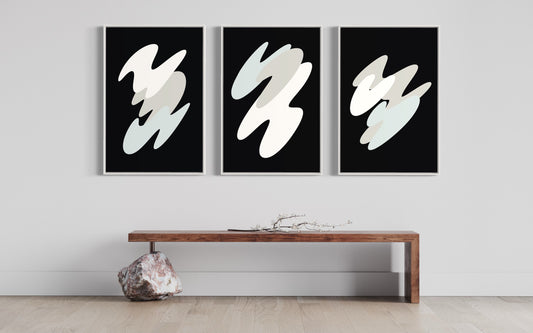 "BOOMERANG" - Poster Print Set of 3 - Bundle