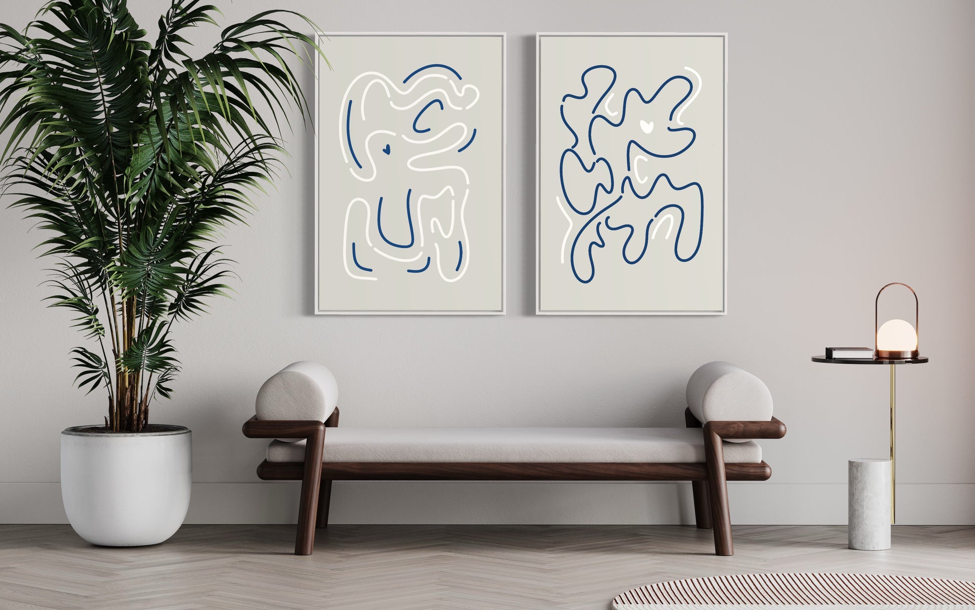 "HIDDEN LOVE" - Poster Print Set of 2 - Bundle