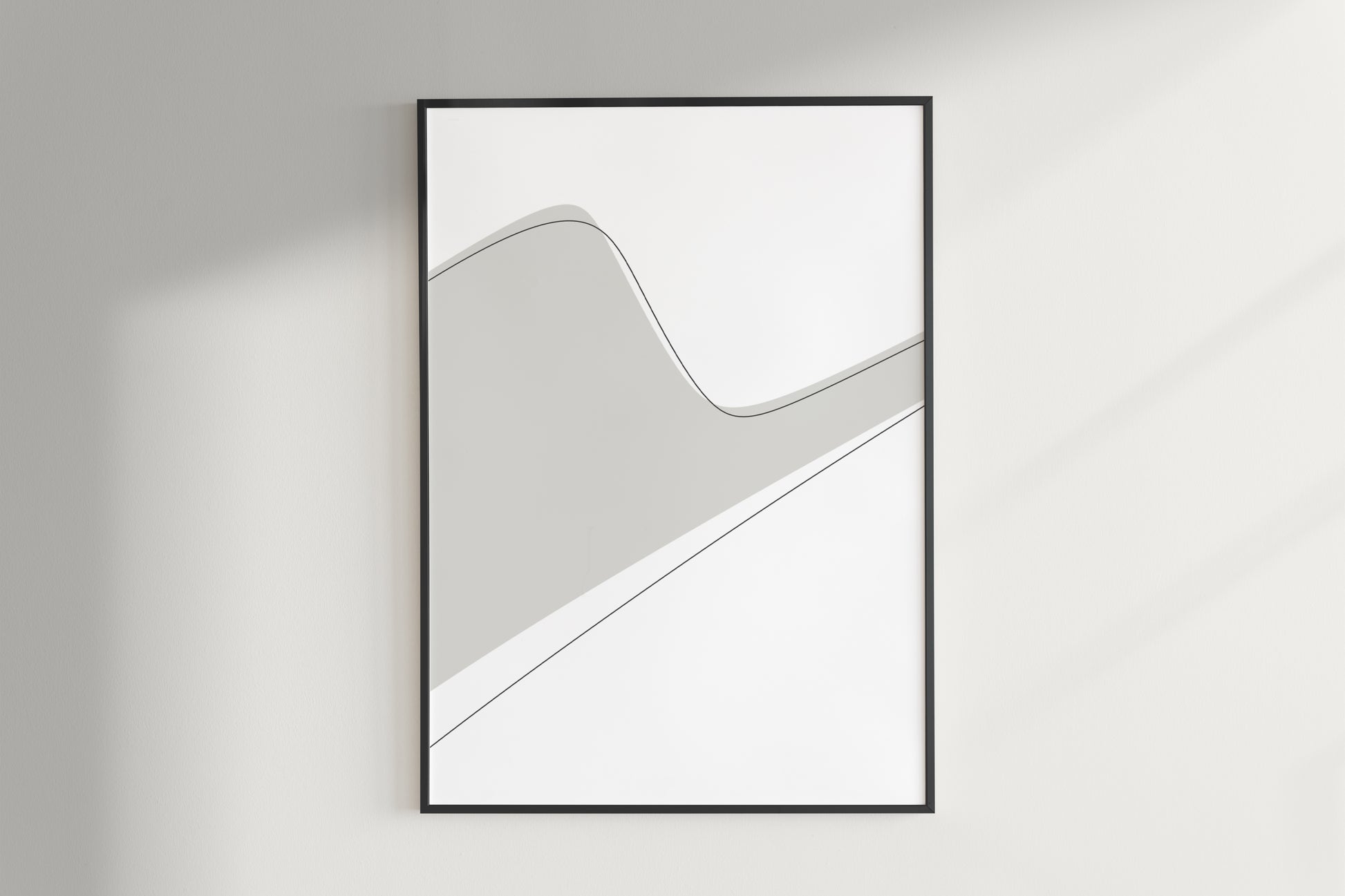 "REFLECTION" - Wall Art Set of 2 (Black Frame)