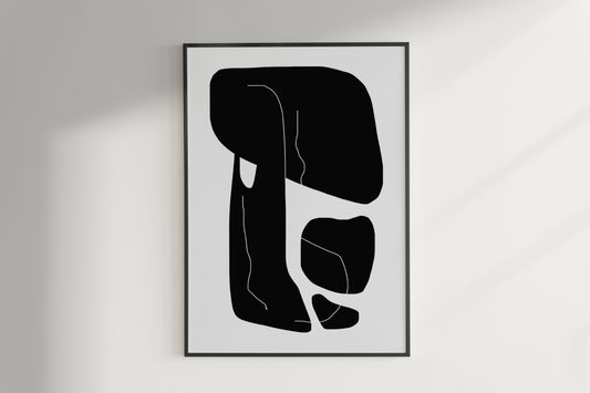 "ELEVATED" - Wall Art Set of 2 (Black Frame)