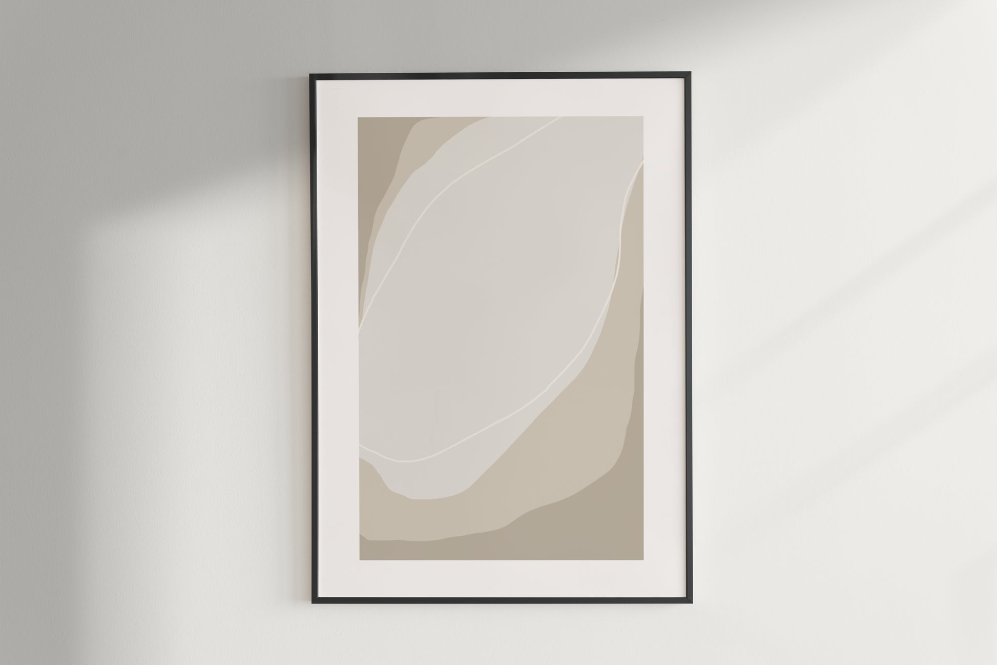 "SURROUNDING ENERGY" - Wall Art Set of 3 (Black Frame)